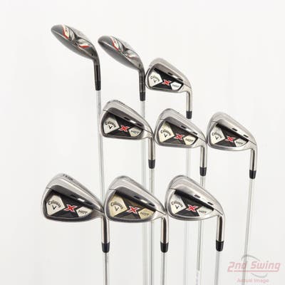 Callaway X Hot N14 Combo Iron Set 3-PW AW Callaway Stock Graphite Graphite Regular Right Handed STD