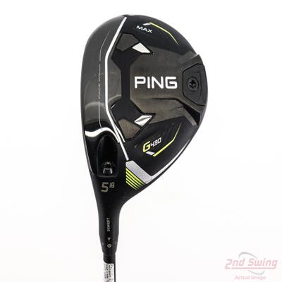 Ping G430 MAX Fairway Wood 5 Wood 5W 18° ALTA CB 65 Black Graphite Senior Left Handed 42.5in