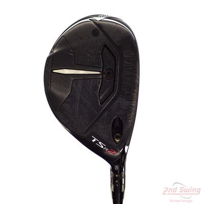 Titleist TSR2 Fairway Wood 3 Wood 3W 15° PX HZRDUS Smoke Black RDX 70 Graphite Stiff Right Handed 43.25in