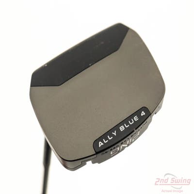 Ping PLD Milled AllyBlue 4 Gunmetal Putter Graphite Left Handed 35.0in