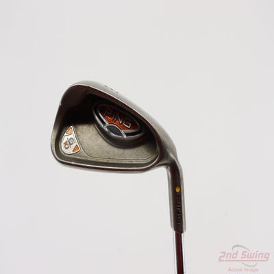 Ping G10 Single Iron 6 Iron Ping AWT Steel Stiff Right Handed Yellow Dot 37.5in