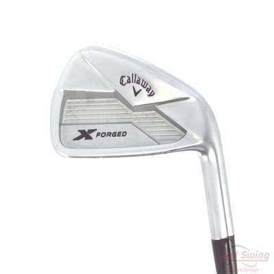 Callaway 2018 X Forged Single Iron 6 Iron Project X 6.0 Steel Stiff Right Handed 37.25in