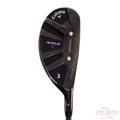Callaway Rogue X Hybrid 3 Hybrid 18° Aldila Synergy Blue 60 Graphite Stiff Right Handed 40.75in