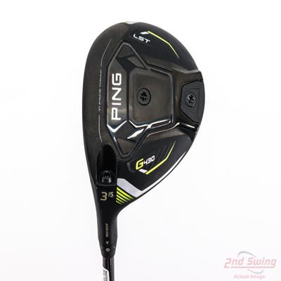 Ping G430 LST Fairway Wood 3 Wood 3W 15° Tour 2.0 Black 75 Graphite Stiff Left Handed 43.0in