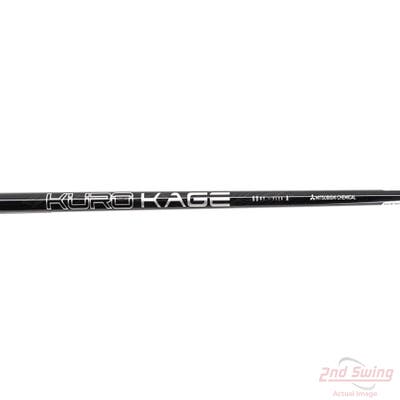 Used W/ Titleist Adapter Mitsubishi Rayon Kuro Kage Black 60 60g Hybrid Shaft Senior 38.25in