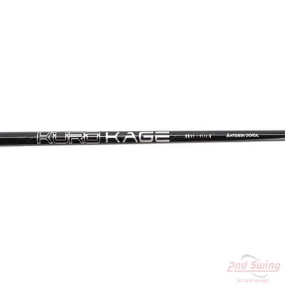 Used W/ Titleist Adapter Mitsubishi Rayon Kuro Kage Black 60 60g Hybrid Shaft Senior 38.25in