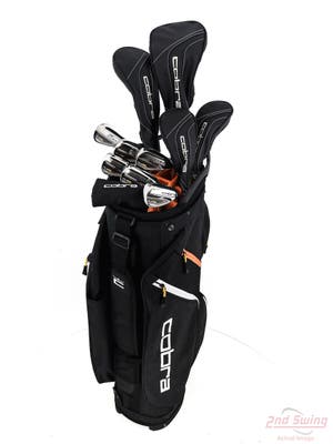 Mint Cobra Fly-XL 2 Mens Complete Golf Club Set Steel Regular Right Handed