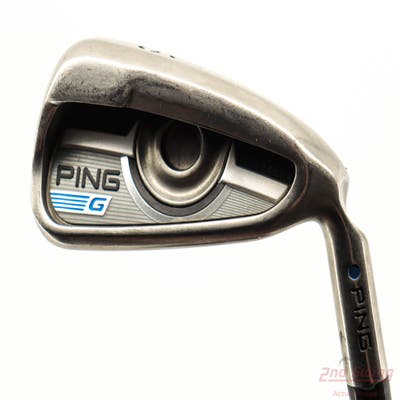 Ping 2016 G Single Iron 6 Iron Ping CFS Graphite Graphite Stiff Right Handed Blue Dot 38.5in