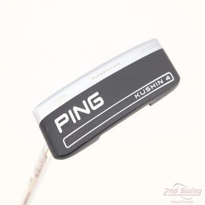 Ping 2023 Kushin 4 Putter Strong Arc Steel Left Handed Black Dot 35.0in