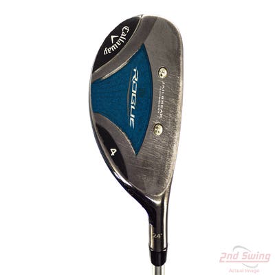 Callaway Rogue Hybrid 4 Hybrid 24° Aldila Quaranta Blue 40 Graphite Ladies Right Handed 39.25in