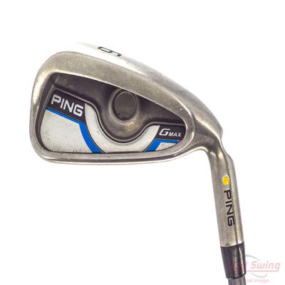 Ping Gmax Single Iron 6 Iron Ping CFS Graphite Graphite Senior Right Handed Yellow Dot 38.0in