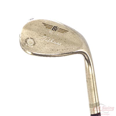Titleist Vokey Spin Milled SM4 Chrome Wedge Lob LW 60° 4 Deg Bounce Titleist Vokey BV Steel Wedge Flex Right Handed 34.5in