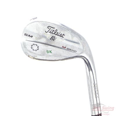 Titleist Vokey SM6 Tour Chrome Wedge Lob LW 58° 8 Deg Bounce M Grind True Temper Dynamic Gold S200 Steel Stiff Right Handed 34.5in
