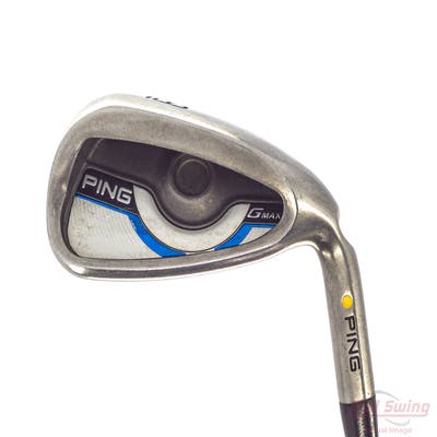 Ping Gmax Single Iron 9 Iron Ping CFS Graphite Graphite Senior Right Handed Yellow Dot 36.5in