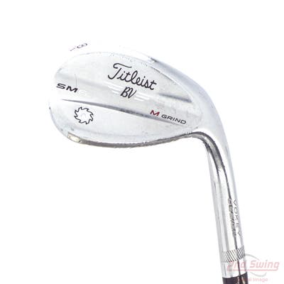 Titleist Vokey SM6 Tour Chrome Wedge Lob LW 58° 8 Deg Bounce M Grind SM6 BV Steel Wedge Flex Right Handed 35.25in