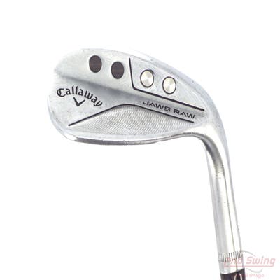 Callaway Jaws Raw Chrome Wedge Lob LW 58° 8 Deg Bounce Z Grind Dynamic Gold Spinner TI Steel Wedge Flex Right Handed 35.0in