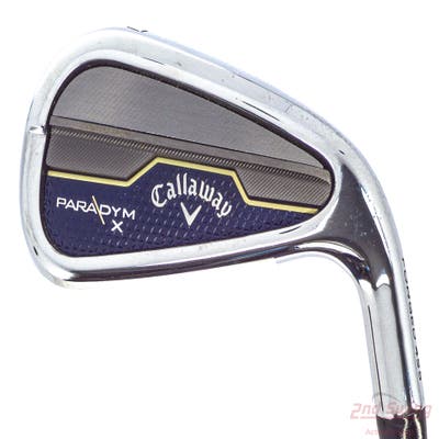 Callaway Paradym X Single Iron 7 Iron True Temper Elevate MPH 85 Steel Regular Right Handed 37.0in
