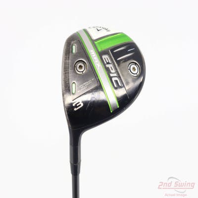 Callaway EPIC Max Fairway Wood 3 Wood 3W PX HZRDUS Smoke Black 60 Graphite Stiff Left Handed 43.0in
