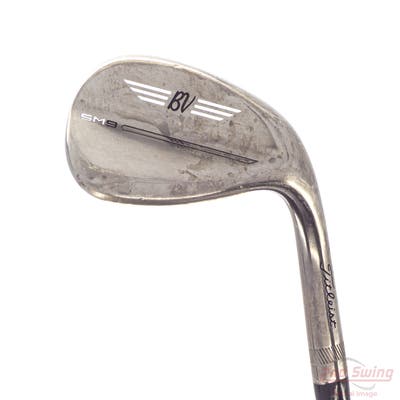 Titleist Vokey SM9 Brushed Steel Wedge Lob LW 58° 14 Deg Bounce K Grind FST KBS Tour C-Taper 125 Steel Stiff+ Right Handed 35.0in