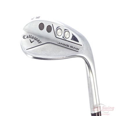 Callaway Jaws Raw Chrome Wedge Lob LW 58° 12 Deg Bounce X Grind Dynamic Gold Spinner TI 115 Steel Wedge Flex Right Handed 35.0in