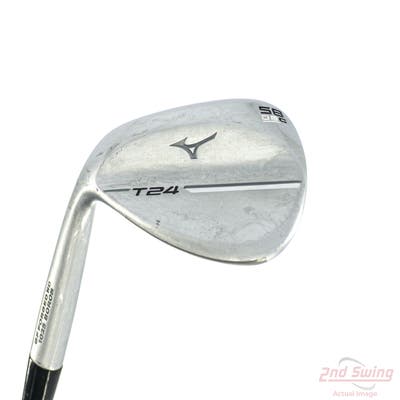 Mizuno T24 Soft Satin Wedge Lob LW 58° 8 Deg Bounce C Grind Dynamic Gold Tour Issue S400 Steel Stiff Left Handed 35.75in