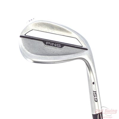 Ping s159 Chrome Wedge Lob LW 58° 14 Deg Bounce W Grind Ping Z-Z115 Steel Wedge Flex Right Handed Black Dot 35.25in