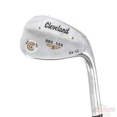 Cleveland 2012 588 Chrome Wedge Sand SW 54° 12 Deg Bounce True Temper Tour Concept Steel Wedge Flex Right Handed 36.0in