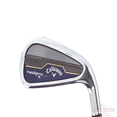 Mint Callaway Paradym X Single Iron 7 Iron PX HZRDUS Silver Gen4 65 Graphite Regular Right Handed 37.0in