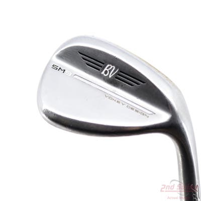 Titleist Vokey SM9 Tour Chrome Wedge Lob LW 60° 10 Deg Bounce S Grind Titleist Vokey BV Steel Wedge Flex Right Handed 35.0in