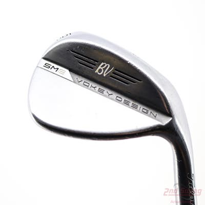 Titleist Vokey SM8 Tour Chrome Wedge Sand SW 56° 12 Deg Bounce D Grind FST KBS Hi-Rev 2.0 Steel Stiff Right Handed 35.5in