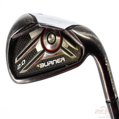 TaylorMade Burner 2.0 Single Iron 4 Iron Stock Steel Shaft Steel Stiff Right Handed 38.5in