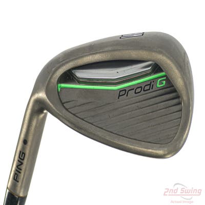 Ping Prodi G Single Iron Pitching Wedge PW Stock Graphite Shaft Graphite Junior Regular Left Handed Black Dot 32.75in