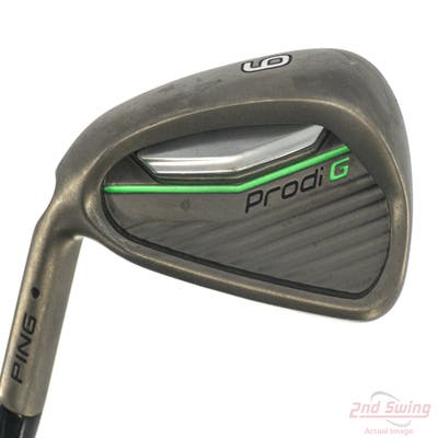 Ping Prodi G Single Iron 6 Iron Stock Graphite Shaft Graphite Junior Regular Left Handed Black Dot 34.5in