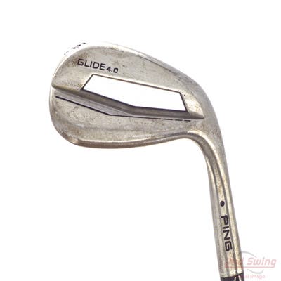 Ping Glide 4.0 Raw Wedge Sand SW 56° 12 Deg Bounce S Grind Aerotech SteelFiber i95cw Graphite Regular Right Handed Black Dot 35.5in