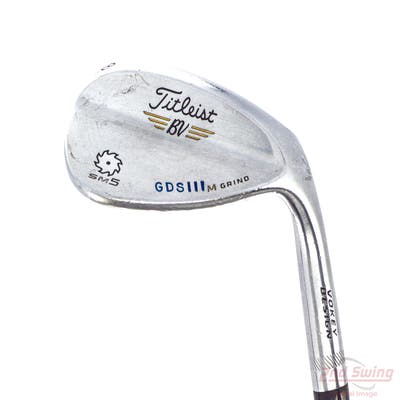 Titleist Vokey SM5 Tour Chrome Wedge Lob LW 58° 8 Deg Bounce M Grind True Temper Dynamic Gold S200 Steel Stiff Right Handed 35.25in