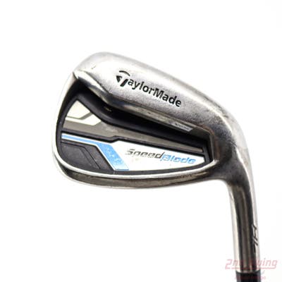 TaylorMade Speedblade HL Single Iron 9 Iron Stock Steel Shaft Steel Uniflex Right Handed 36.0in