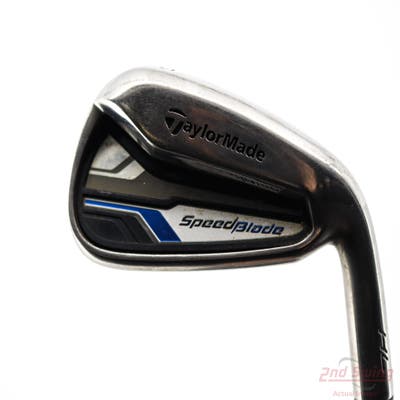 TaylorMade Speedblade HL Single Iron 6 Iron Stock Steel Shaft Steel Uniflex Right Handed 37.25in