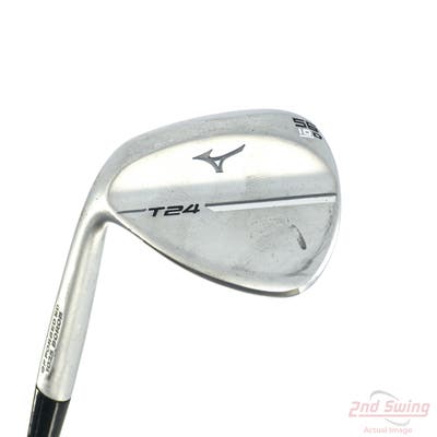 Mint Mizuno T24 Soft Satin Wedge Sand SW 56° 10 Deg Bounce D Grind Dynamic Gold Tour Issue S400 Steel Stiff Left Handed 35.25in