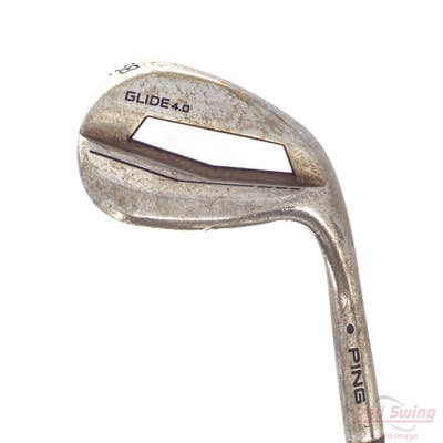 Ping Glide 4.0 Raw Wedge Lob LW 58° 6 Deg Bounce T Grind Ping Z-Z115 Steel Wedge Flex Right Handed Black Dot 34.75in