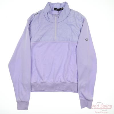 New W/ Logo Womens Ralph Lauren RLX Jacket X-Large XL Purple MSRP $223