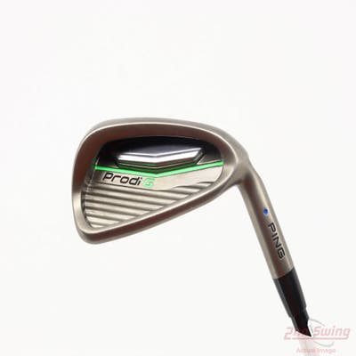 Ping Prodi G Single Iron 7 Iron Stock Graphite Shaft Graphite Junior Stiff Right Handed Blue Dot 34.75in