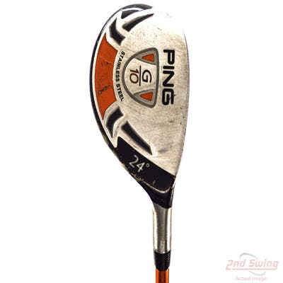 Ping G10 Hybrid 4 Hybrid 24° Ping TFC 129H Graphite Stiff Right Handed 39.75in
