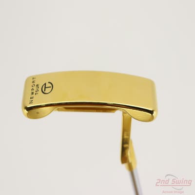 Mint Titleist Scotty Cameron Gold Plated Texas Open Justin Leonard Victory Putter Right Handed w/ COA & Name Plate