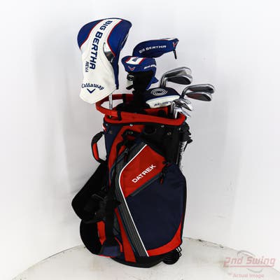 Complete Set of Men's Callaway Cobra Adams Odyssey Golf Clubs + NEW Datrek Stand Bag w/Headcovers