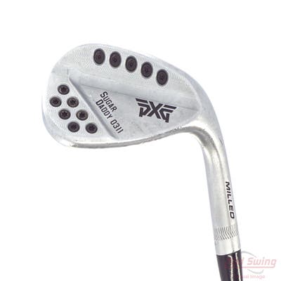 PXG 0311 Sugar Daddy Milled Chrome Wedge Sand SW 54° 10 Deg Bounce FST KBS MAX Graphite 55 Graphite Senior Right Handed 35.25in