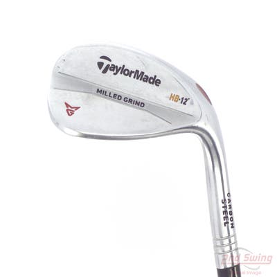 TaylorMade Milled Grind Satin Chrome Wedge Lob LW 58° 12 Deg Bounce HB Nippon NS Pro Modus 3 Tour 120 Steel X-Stiff Right Handed 35.0in