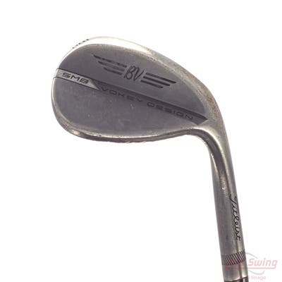 Titleist Vokey SM8 Jet Black Wedge Lob LW 58° 12 Deg Bounce D Grind Titleist Vokey BV Steel Wedge Flex Right Handed 35.25in