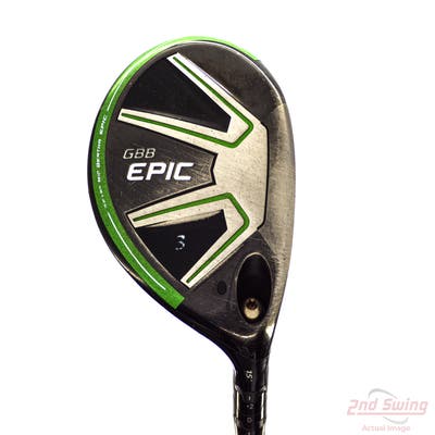 Callaway GBB Epic Fairway Wood 3 Wood 3W 15° Project X HZRDUS T800 Green 65 Graphite Regular Right Handed 42.75in