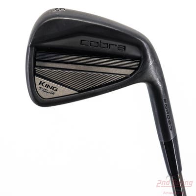 Mint Cobra 2025 King Tour Black Single Iron 5 Iron FST KBS $-Taper Black PVD Steel Stiff Right Handed 38.25in