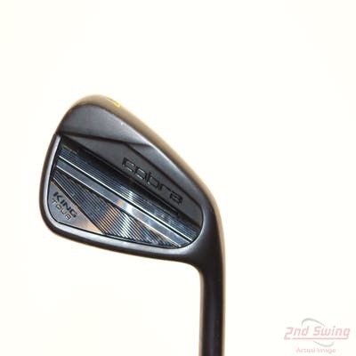 Cobra 2025 King Tour Black Single Iron 7 Iron FST KBS $-Taper Black PVD Steel Stiff Right Handed 37.25in